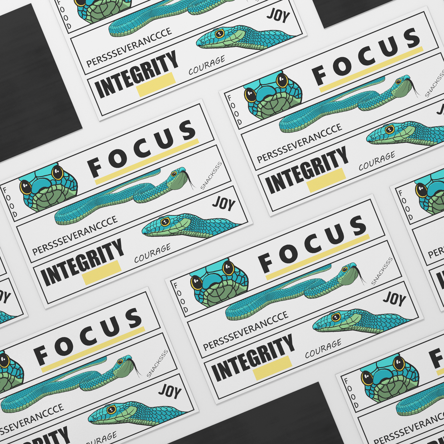 FOCUS_Snake_Car_Magnet_-_2_size_options_RectangleMagnet_Scattered_H_AS_Mockup.png