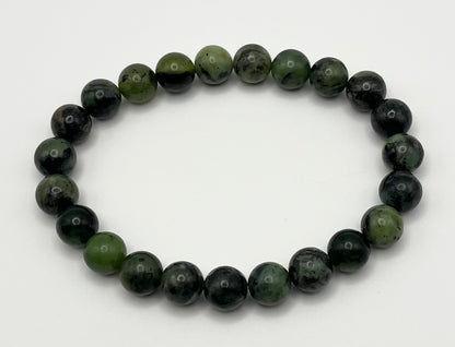 Chrysoprase Smooth Gemstone Bracelet 8mm