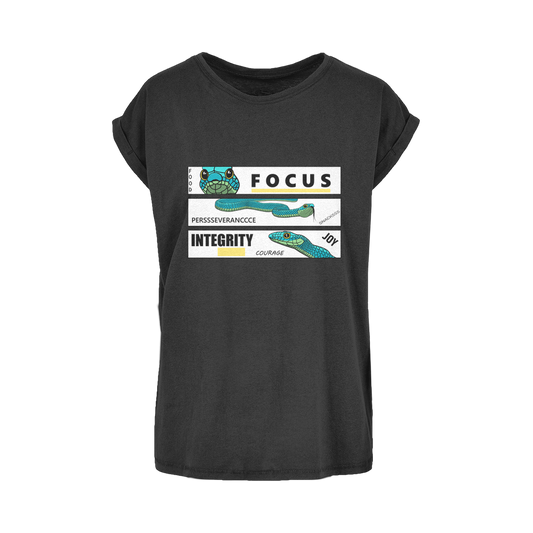 FOCUS Snake Extended Shoulder T-Shirt